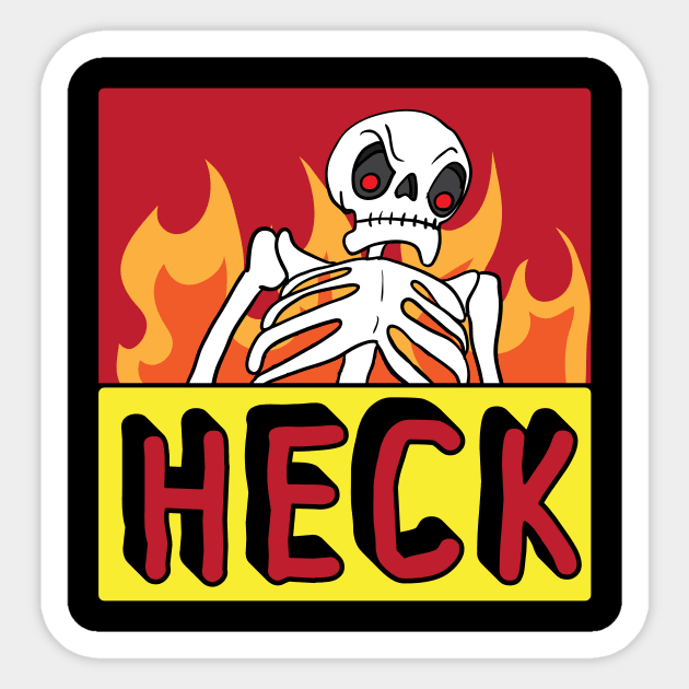 HECK Sticker by RadicalLizard